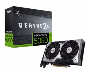 MSI GeForce RTX 5050 8GB Ventus 2X OC videokaart
