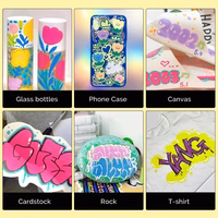 Akrüülmarkerid ARRTX, 12 värvi