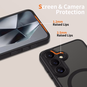 Tech-Protect MagCam MagSafe Ümbris jaoks Samsung Galaxy S25 - must