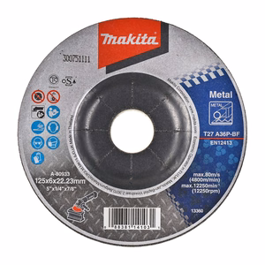 Makita GA5030R – nurklihvija, 125×6,4 mm ketas, 11000 p/min, 720 W, 1,8 kg
