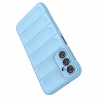 Magic Shield Ümbris jaoks Samsung Galaxy A24 4G flexible armored cover light sinine