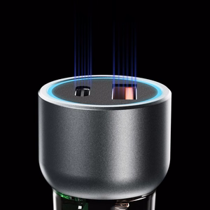 Dudao R4T 25W USB-A / USB-C Car Laadija - hall