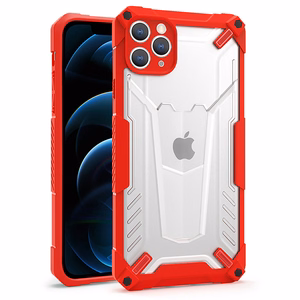 Tel Protect Hybrid Ümbris jaoks Iphone 13 Pro Max Punane