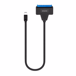 SAVIO AK-69 adapter USB-C 3.1 Gen 1 (M) – SATA (F) 2,5″ draividele