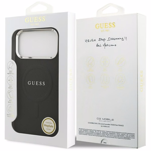 Guess Classic Logo MagSafe Ümbris jaoks iPhone 17 Pro Max - Must