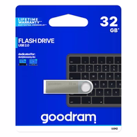 GOODRAM  UUN2 Pendrive - 32GB USB 2.0 HÕBEDANE