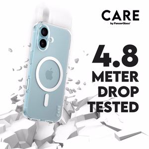 CARE by PanzerGlass Flagship Ümbris iPhone 16 6.1" valge/valge MagSafe 1337