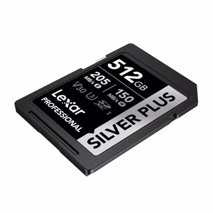 Lexar Professional SILVER PLUS SDXC 512GB memory card