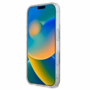 Guess IML 4G MagSafe Ümbris jaoks iPhone 16 Plus - Brown