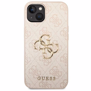 GUESS ümbris jaoks IPHONE 13 / 14 / 15 GUHCP14S4GMGPI (4G Big Metal Logo) roosa