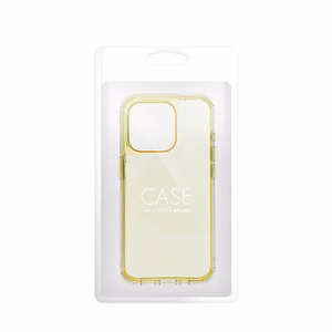 MATRIX CLEAR Ümbris jaoks IPHONE 15 Pro kollane