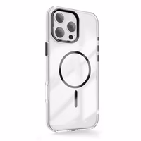 Clear Thin Mag ümbris jaoks iPhone 12 / 12 Pro 6,1'' must