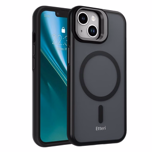 Чехол Etteri Morning Fog для iPhone 14 6,1" чёрный