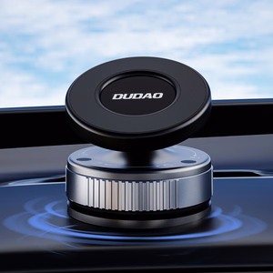 Dudao F24PRO MagSafe Compatible Car Hoidja with Suction Cup jaoks Windshield or Dashboard - must