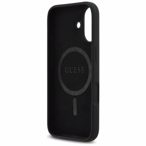GUESS ümbris jaoks IPHONE 17 compatible with MagSafe GUHMP17SSCTRLMK (Silicone W/ Triangle Logo) must