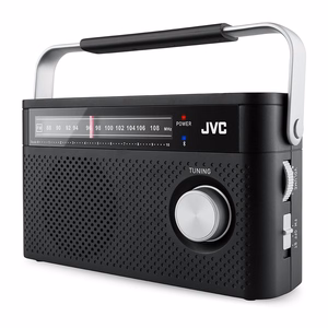 JVC RA-E315B – kaasaskantav raadio, must