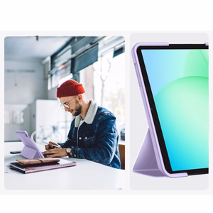 Чехол TechProtect SmartCase для Samsung Galaxy Tab A9+ A11+ Plus 11.0 X210 X215 X216 X230 X235 X236 - фиолетовый