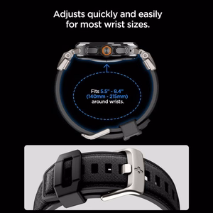 Spigen DuraPro Armor Samsung Galaxy Watch Ultra 47mm Strap - Black