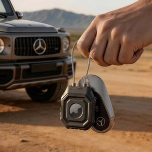 Tech-Protect Kevlar Seal ümbris Apple AirTag 1/2 - must