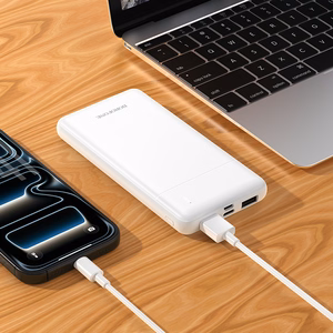 Borofone Power Bank 10000mAh BJ88 Clever - 2xUSB - white