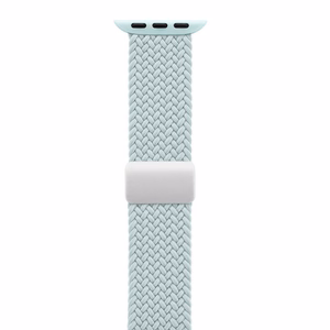 Crong Wave Band punutud Apple Watch rihm, 44/45/46/49 mm, mündiroheline
