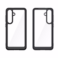 Outer Space Ümbris with Gel Frame jaoks Samsung Galaxy S25 - must