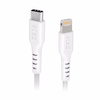 SBS TECABLELIGTC2W USB-C - Lightning Kaabel 2 m - valge