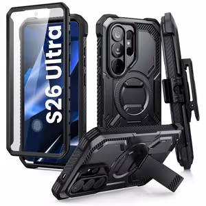 Supcase iBlason ArmorBox Clip Mag MagSafe Ümbris for Samsung Galaxy S26 Ultra - must