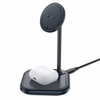 Acefast 15W Qi Wireless Laadija jaoks iPhone (with MagSafe) and Apple AirPods Alus Hoidja Magnetic Hoidja hall (E6 hall)