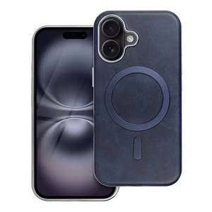 GENTLEMAN MAG COVER Ümbris compatible koos MagSafe jaoks IPHONE 17 tumesinine sinine