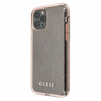 Guess GUHCN58PCGLPI iPhone 11 Pro roosa/roosa kõva ümbris Glitter