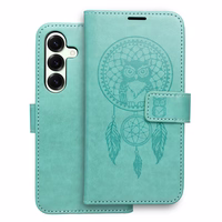 MEZZO Book ümbris jaoks SAMSUNG S25 dreamcatcher roheline