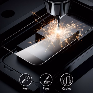 ESR Karastatud klaas 2-PACK jaoks iPhone 16 Pro Max - läbipaistev