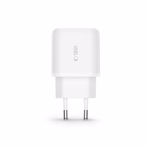 Tech-Protect C20W charger USB-C PD 20W / USB-A QC 3.0 - white