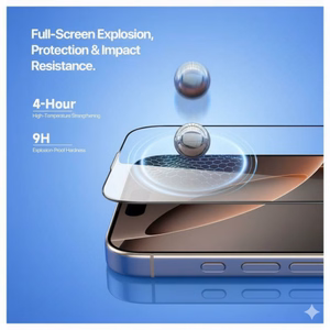 Ekraanikaitse Dux Ducis "TG Quick-Fit" Apple iPhone 16 Pro (Blister)