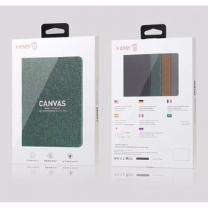 Telefoni Ümbris X-Level Canvas Samsung P610 / P615 / P613 / P619 / P620 / P625 (2020/2022/2024) Tab S6 Lite roheline