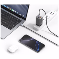 Kaabel USAMS Huan Series SJ752 60W USB-C - USB-C 1,2 m titaan