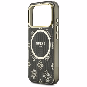Guess IML Peony Dot MagSafe Ümbris for iPhone 17 Pro - must