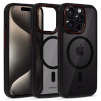 Liavec Hybrid Smoke Magsafe Ümbris jaoks Iphone 15 Pro Max