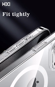 HDD läbipaistev MagSafe Ümbris Apple iPhone 15