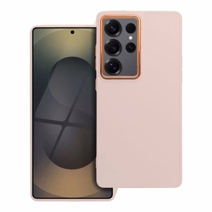 Чехол для Samsung A26 5G Frame пудрово-розовый