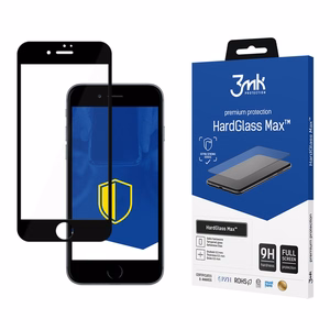 9H 3mk HardGlass Max™ glass jaoks iPhone 8
