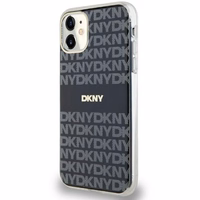 DKNY IML Mono & Stripe MagSafe ümbris jaoks iPhone 11 / Xr - must