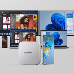 Orico MiniLink 9-in-1 dokkimisjaam M.2 SSD kõvaketta pesaga - hõbedane