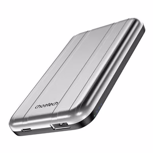 Choetech B655 mini juhtmevaba magnetiline energiapank 5000mAh - hõbedane