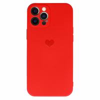 Vennus Silicone Heart Ümbris jaoks Iphone 11 Pro design 1 punane