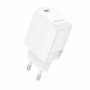 Borofone Wall laadija BN26 Fuente - Type C - PD 20W valge