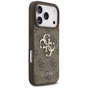 Guess 4G Big Logo Ümbris jaoks iPhone 17 Pro - Brown