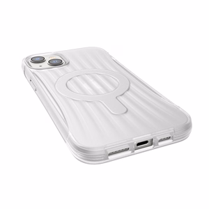 Raptic X-Doria Clutch Case iPhone 14 Plus koos MagSafe tagakattega läbipaistev