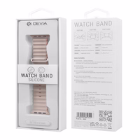 Devia rihm Deluxe Sport6 Apple Watch 38mm/ 40mm/ 41mm/ 42mm must oranž